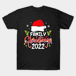 Family Christmas 2022 Matching Group Lights Xmas Men Women T-Shirt